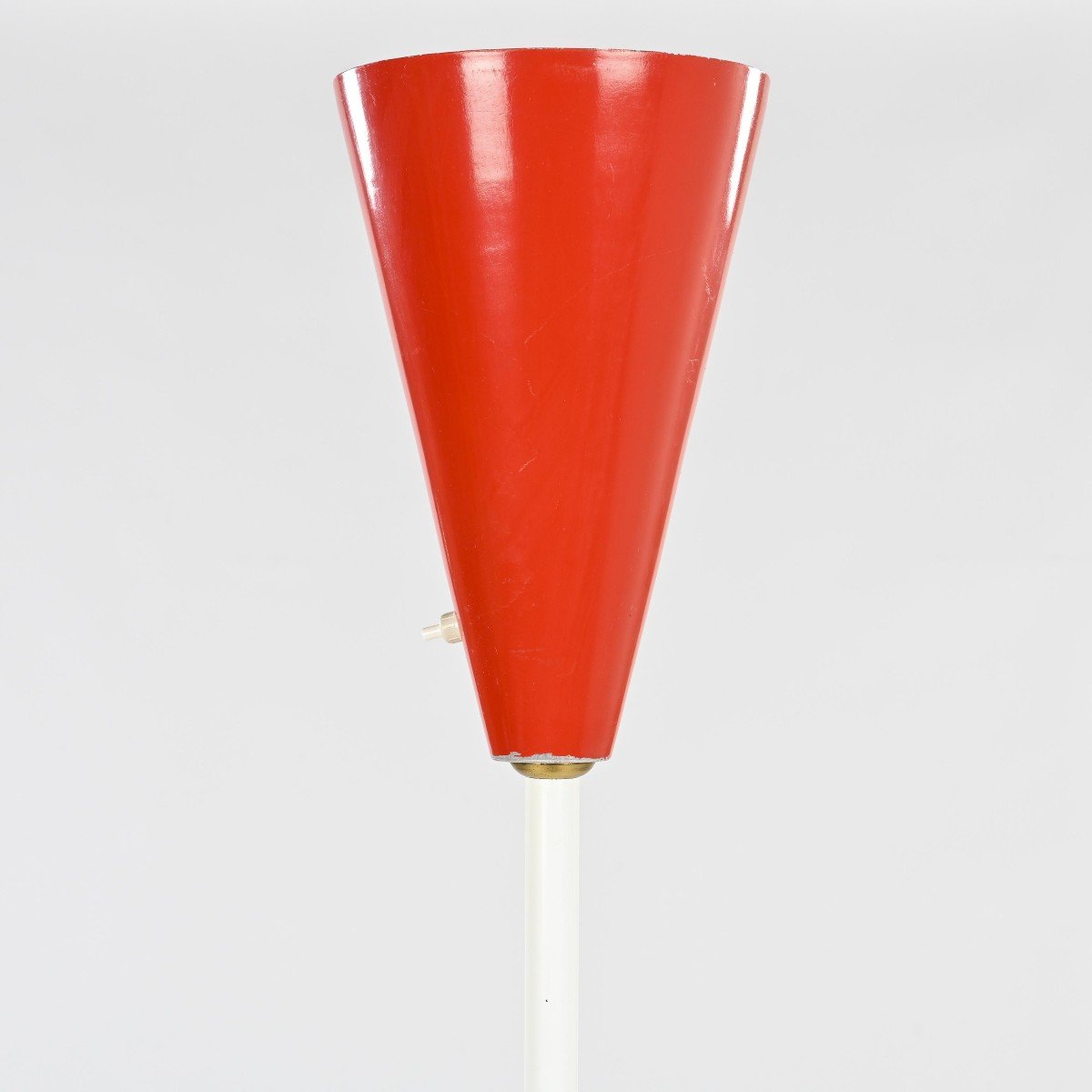 Lampadaire Italien En Métal Laqué, Circa 1960-photo-4