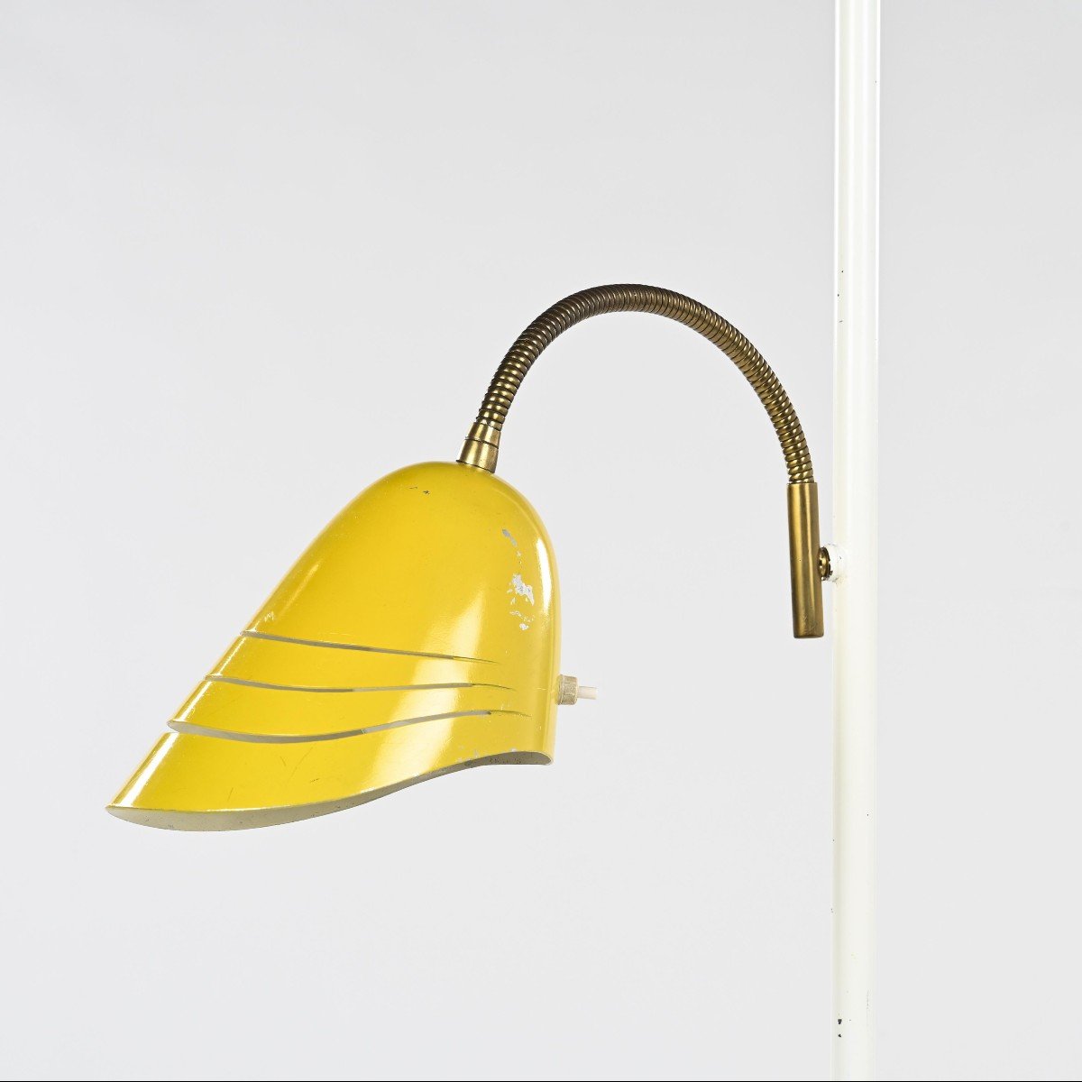 Lampadaire Italien En Métal Laqué, Circa 1960-photo-5