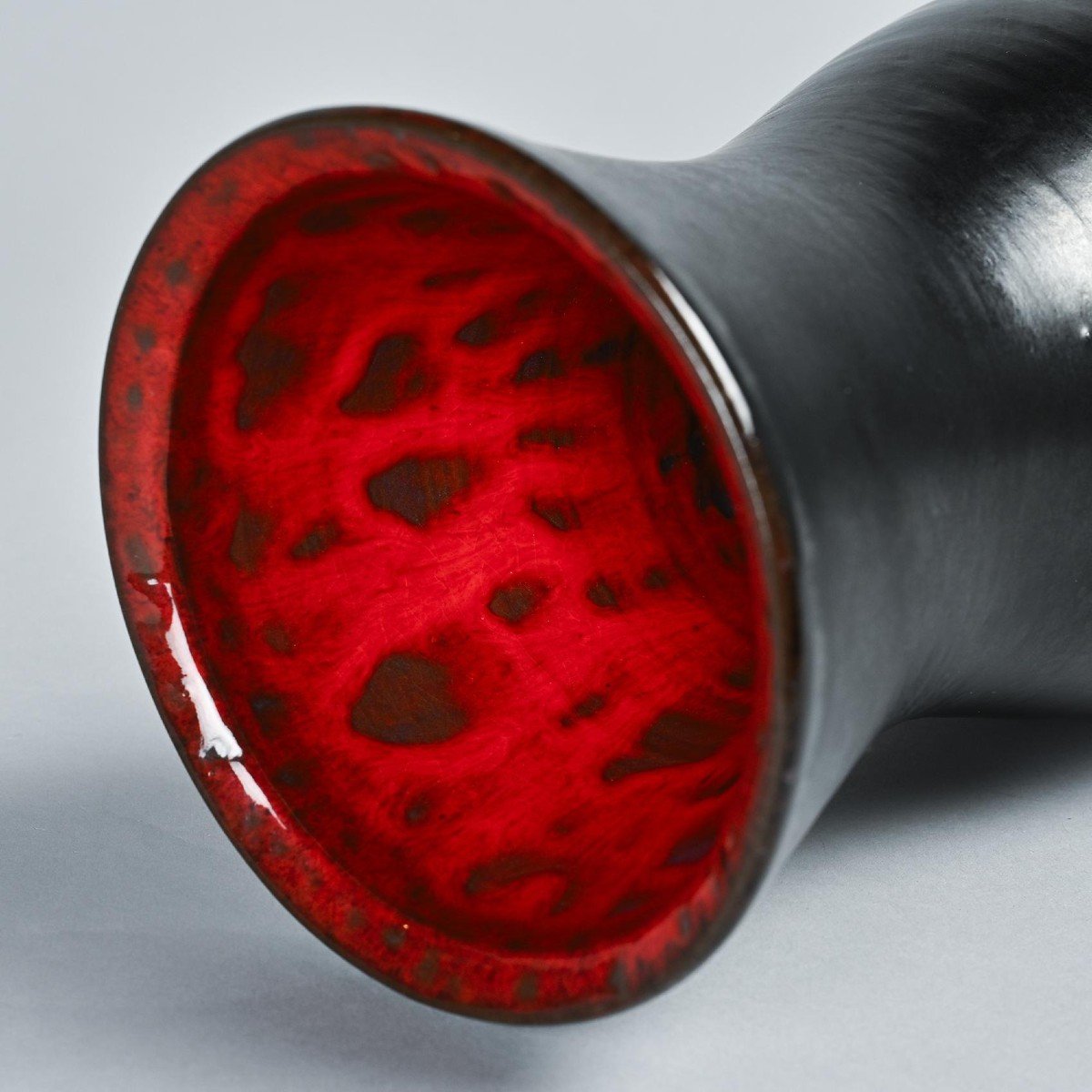 Vase Par Robert Et Jean Cloutier, Vers 1960-photo-2