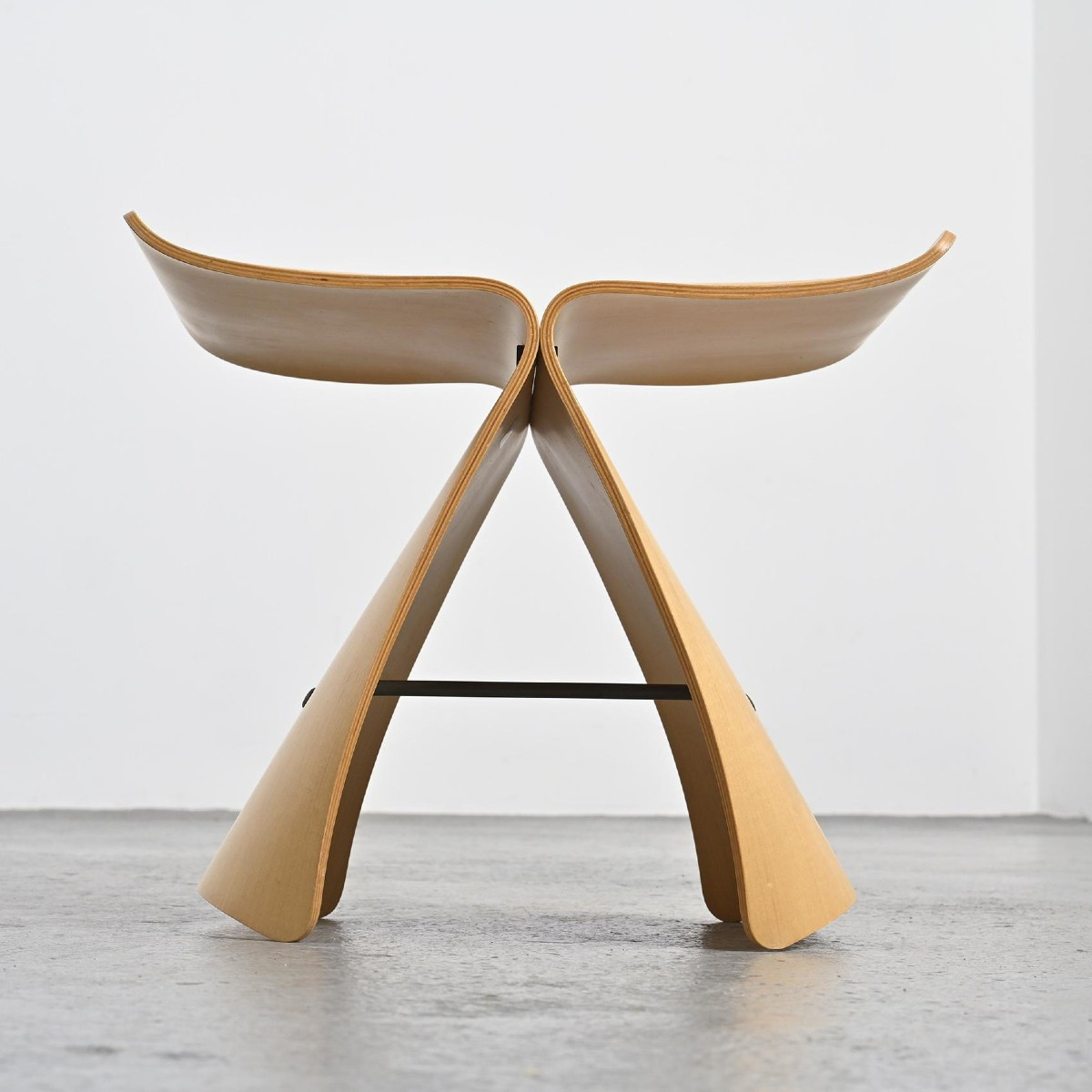  Tabouret Papillon Par Sori Yanagi Pour Tendo, Design 1954 