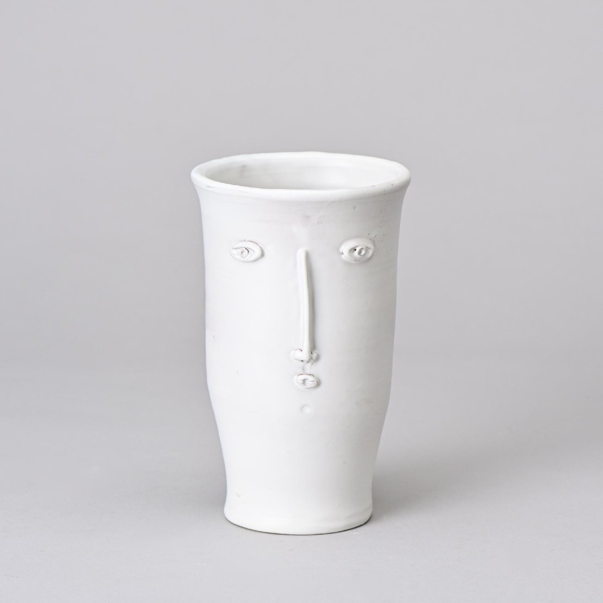 Vase Visage Par Robert Et Jean Cloutier, Vers 1965
