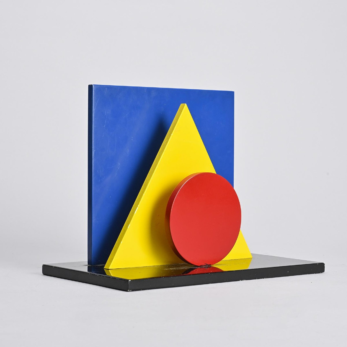 Sculpture bois laqué par Robert-Jean Chapuis, Splash 1980