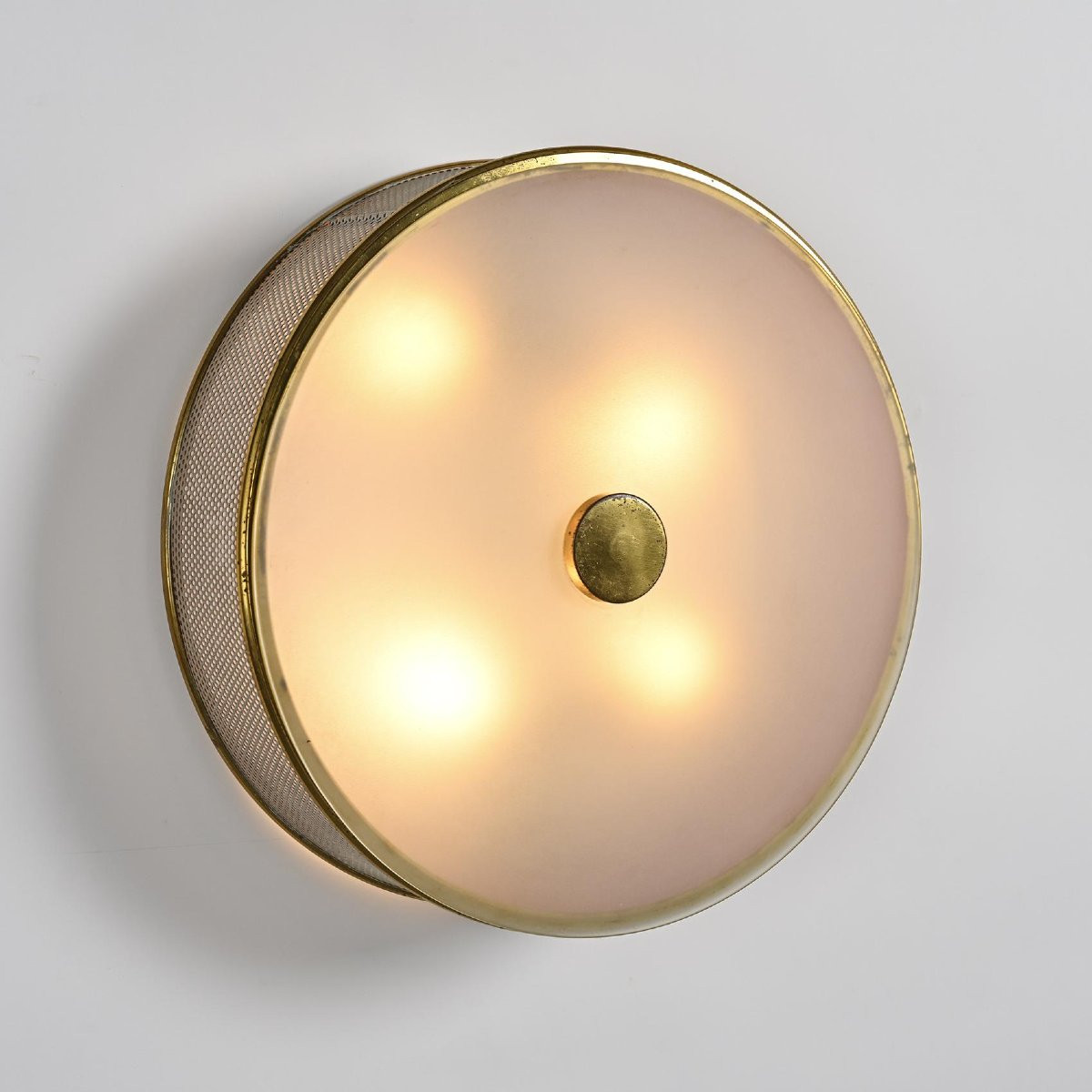 Pair Of Wall Sconces, Maison Lunel, Circa 1955 -photo-4