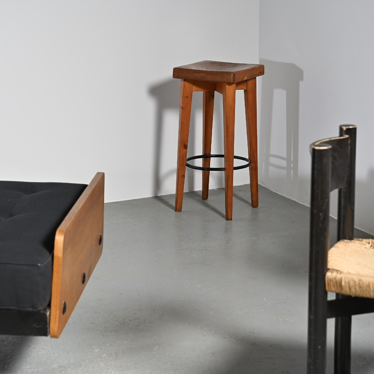 High Stool By Christian Durupt, Méribel, Circa 1960-photo-2