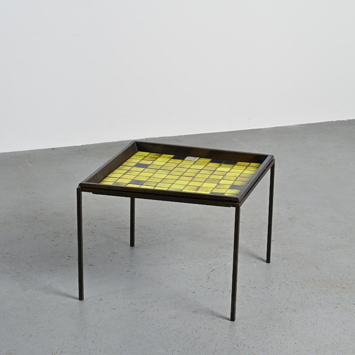 Paire de Tables basses par Mado Jolain & René Legrand, circa 1955 -photo-3