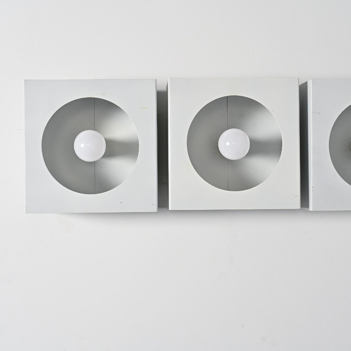 Lot de 4 appliques 2091 par Guy Bertrand pour Disderot, circa 1965-photo-3