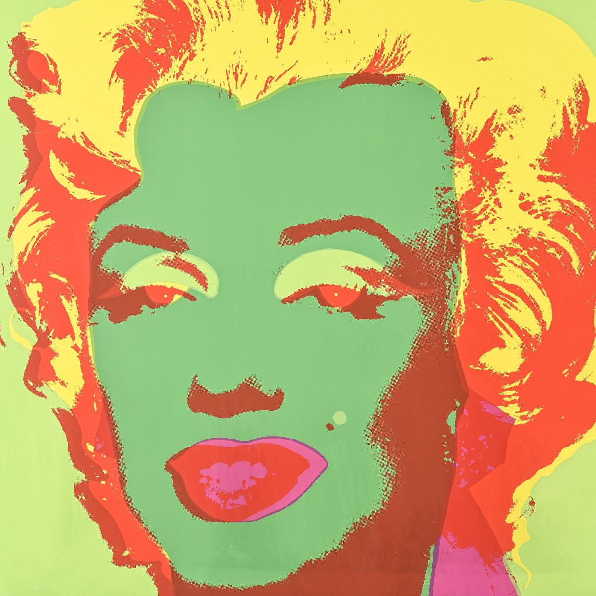 Sérigraphie Marilyn Monroe D'après  Andy Warhol, circa 1970-photo-2