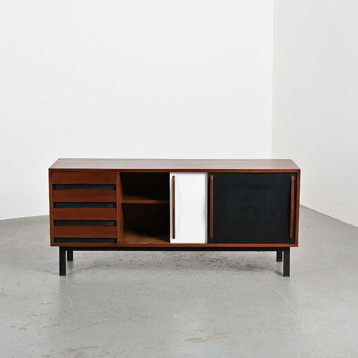 Cansado Sideboard By Charlotte Perriand, Circa 1960-photo-2
