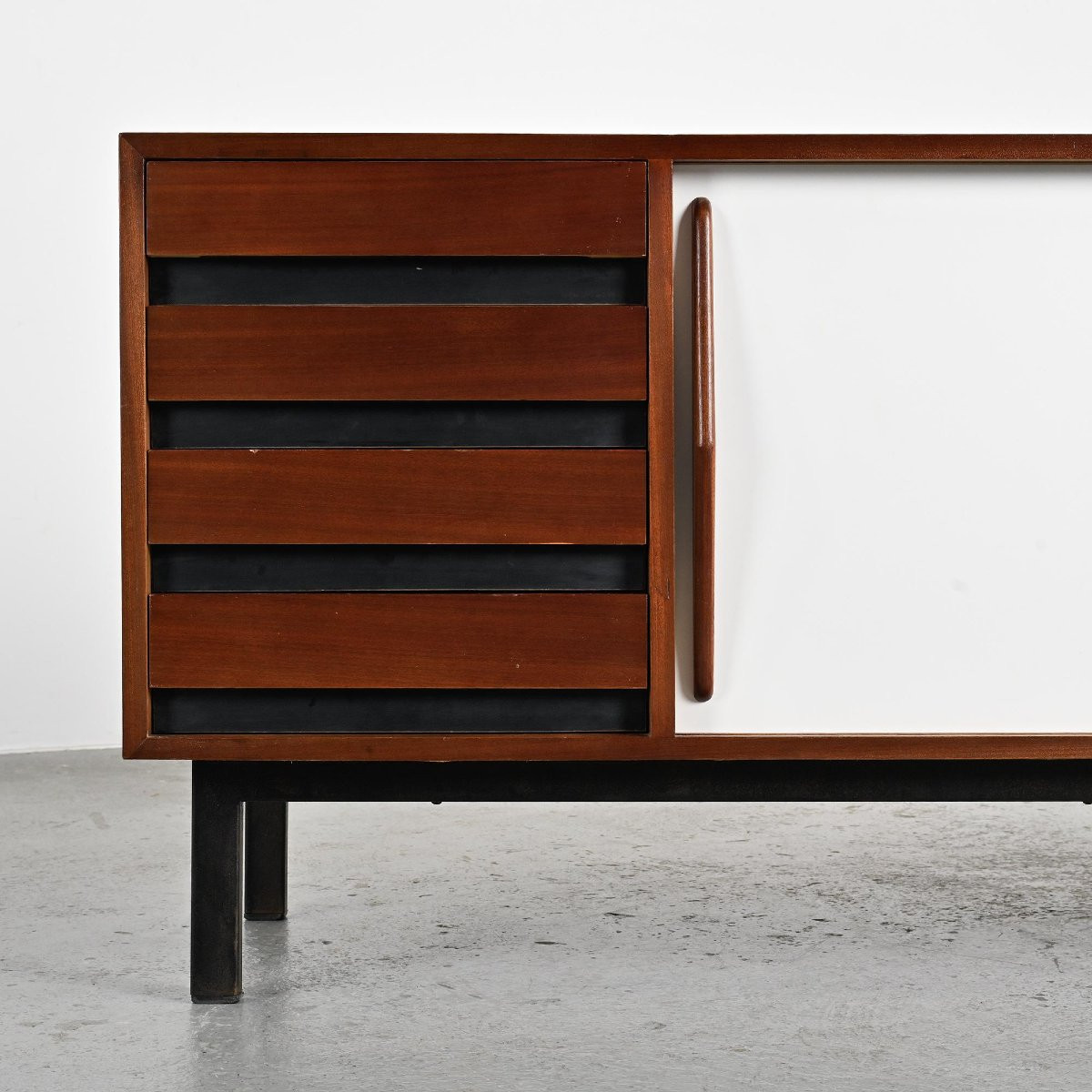Cansado Sideboard By Charlotte Perriand, Circa 1960-photo-3