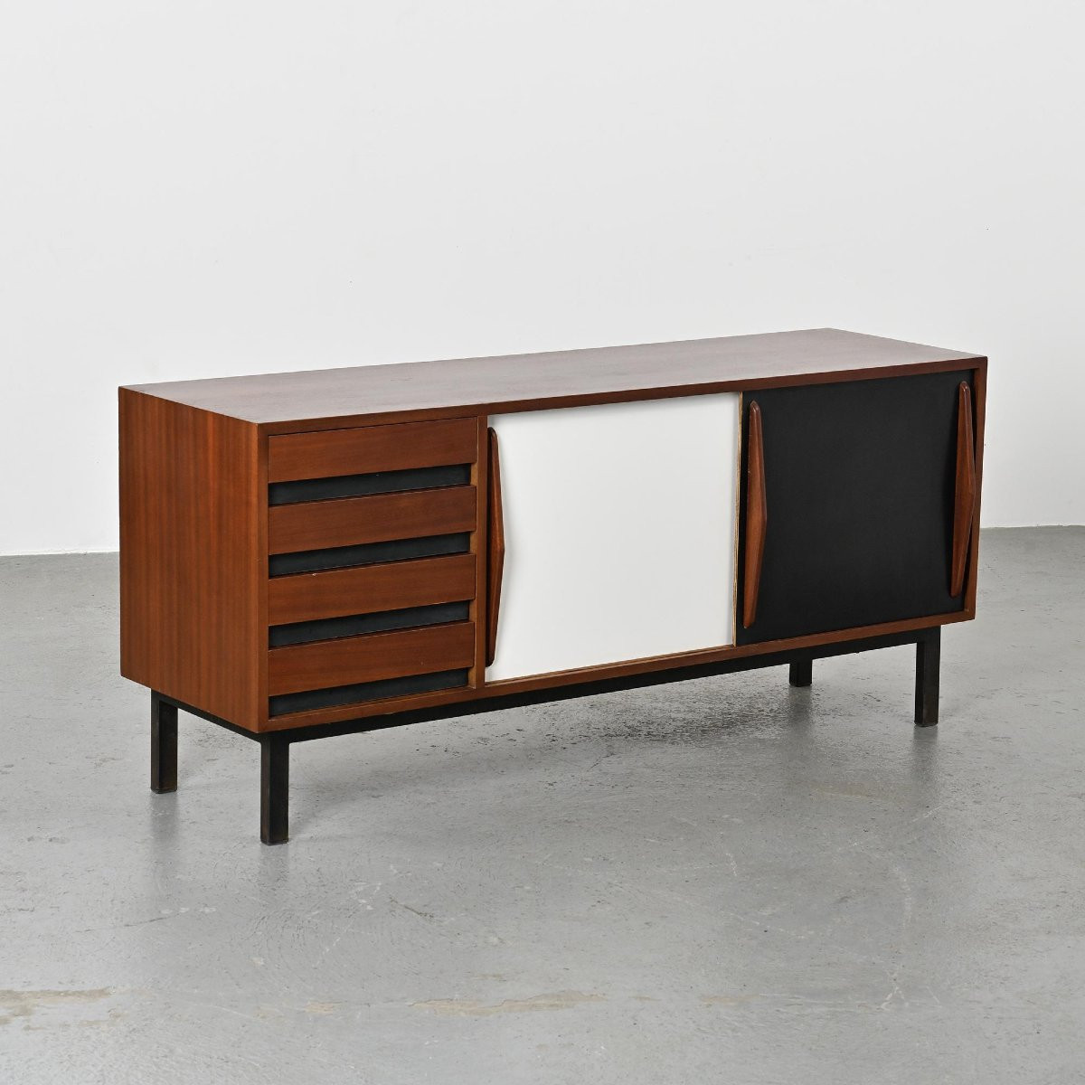 Cansado Sideboard By Charlotte Perriand, Circa 1960-photo-4