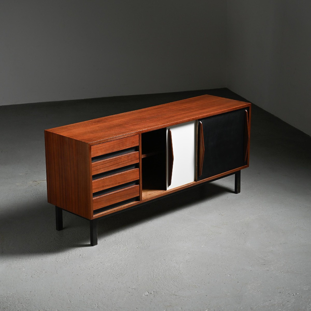 Cansado Sideboard By Charlotte Perriand, Circa 1960