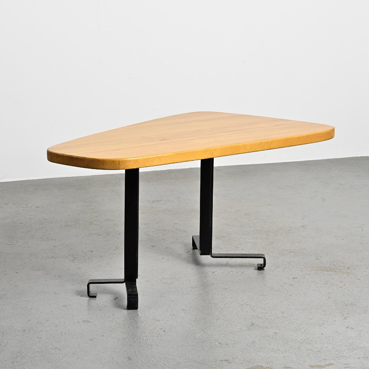 Free-form Table, Charlotte Perriand For Les Arcs, Circa 1986-photo-2