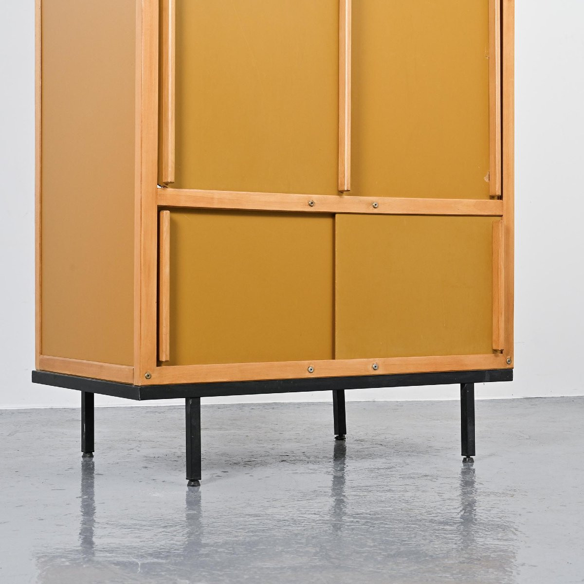  Armoire vintage par André Sornay, circa 1960 -photo-4
