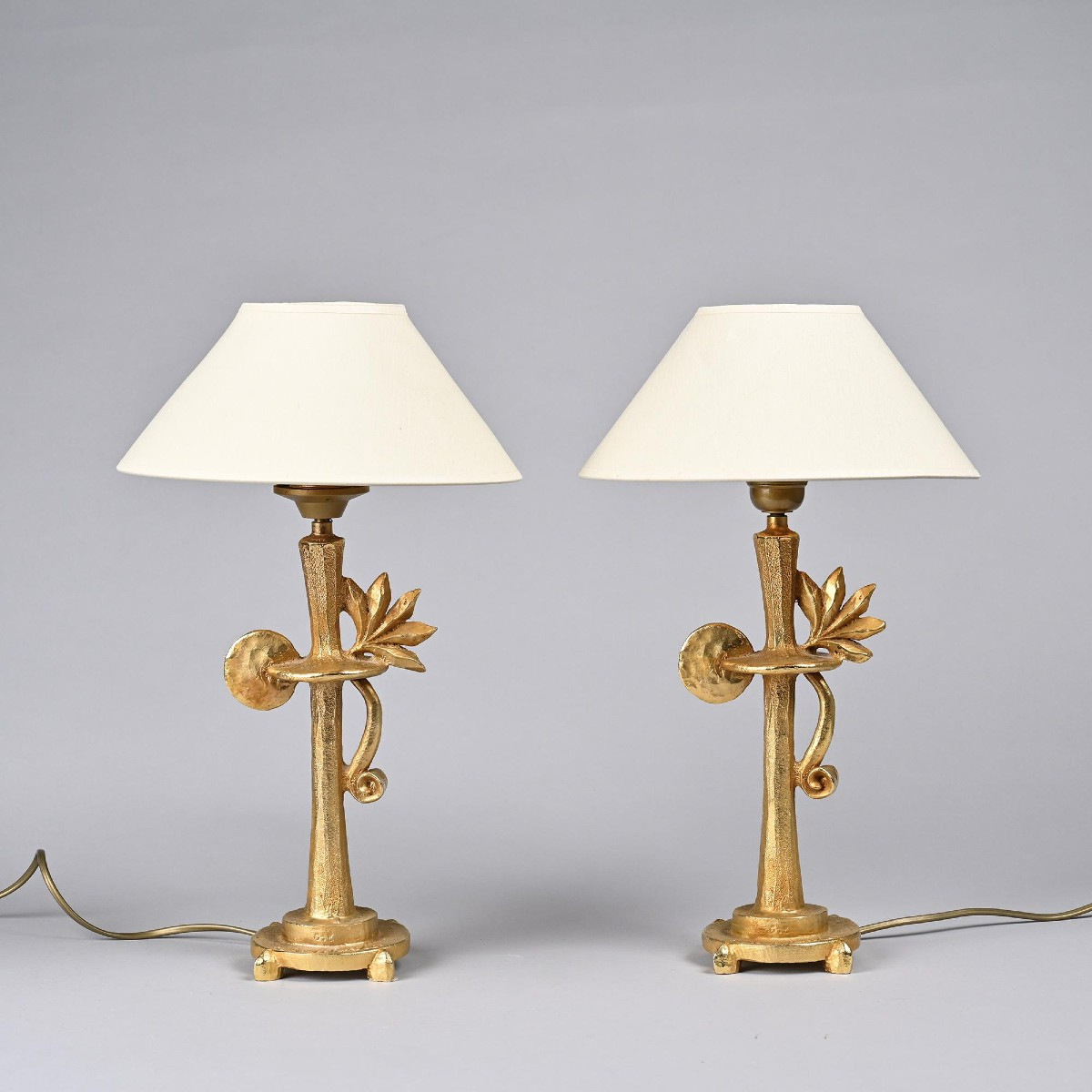 Pair Of De Waël Table Lamps, France, Circa 2000