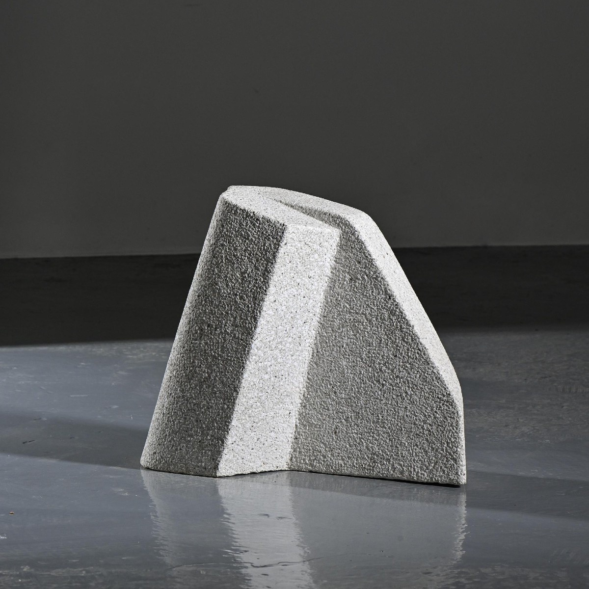 Aerated Concrete Sculpture By Robert Neuhauser, Switzerland 1980s 