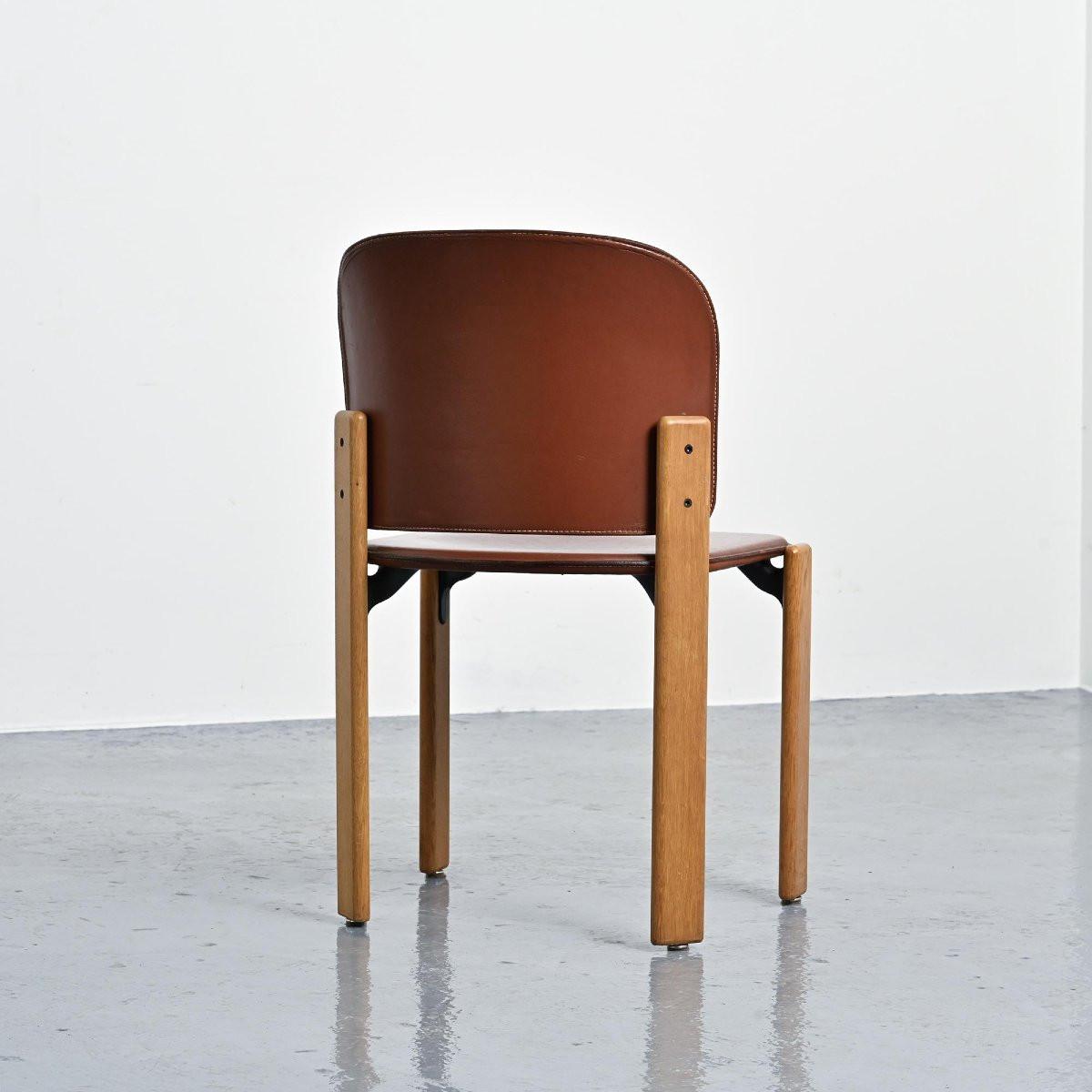 Suite de six chaises par Bruno Rey, Dietiker, Suisse, circa 1971 -photo-4