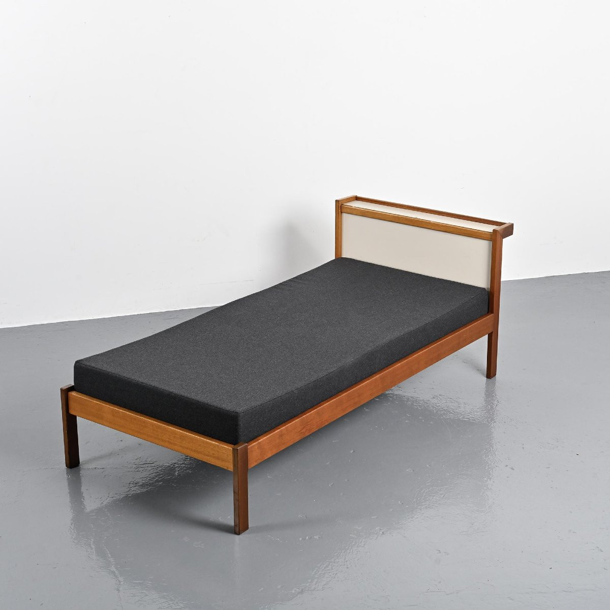 Mahogany Bed  By André Sornay, Circa 1960-photo-2