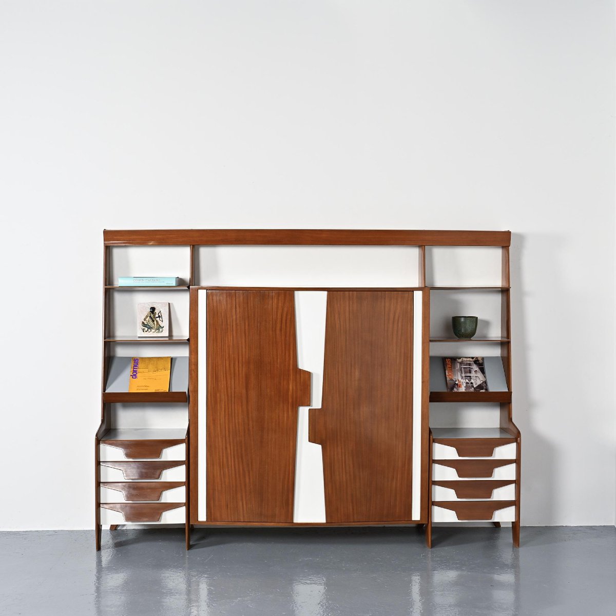 Cabinet mural par Gio Ponti pour Prod. Italia, circa 1950 -photo-4