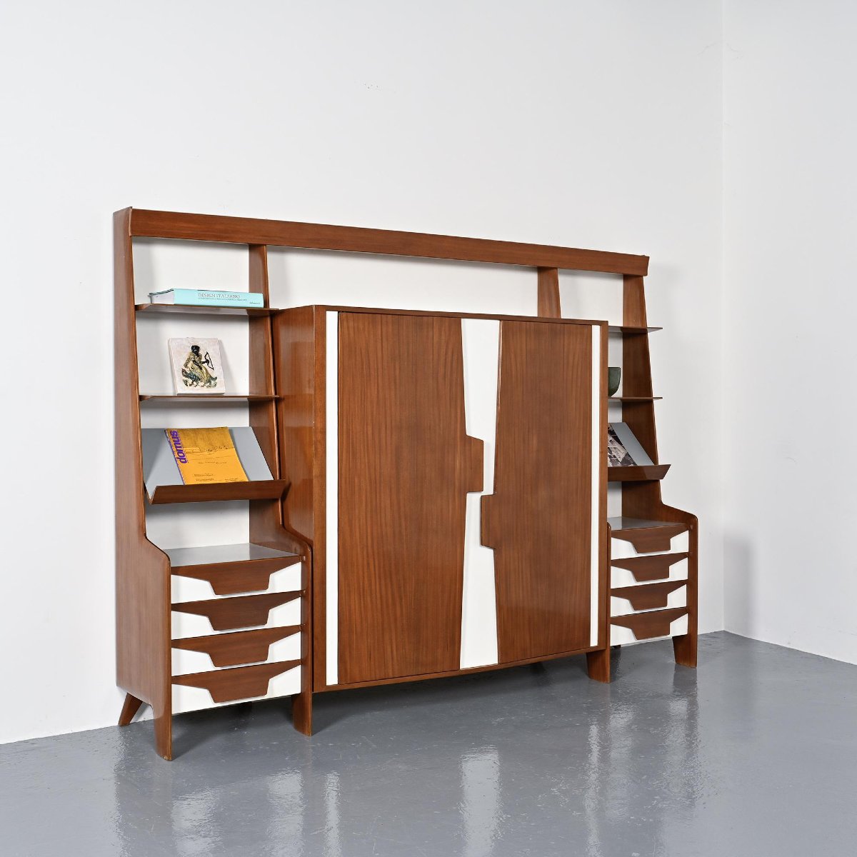 Cabinet mural par Gio Ponti pour Prod. Italia, circa 1950 -photo-1