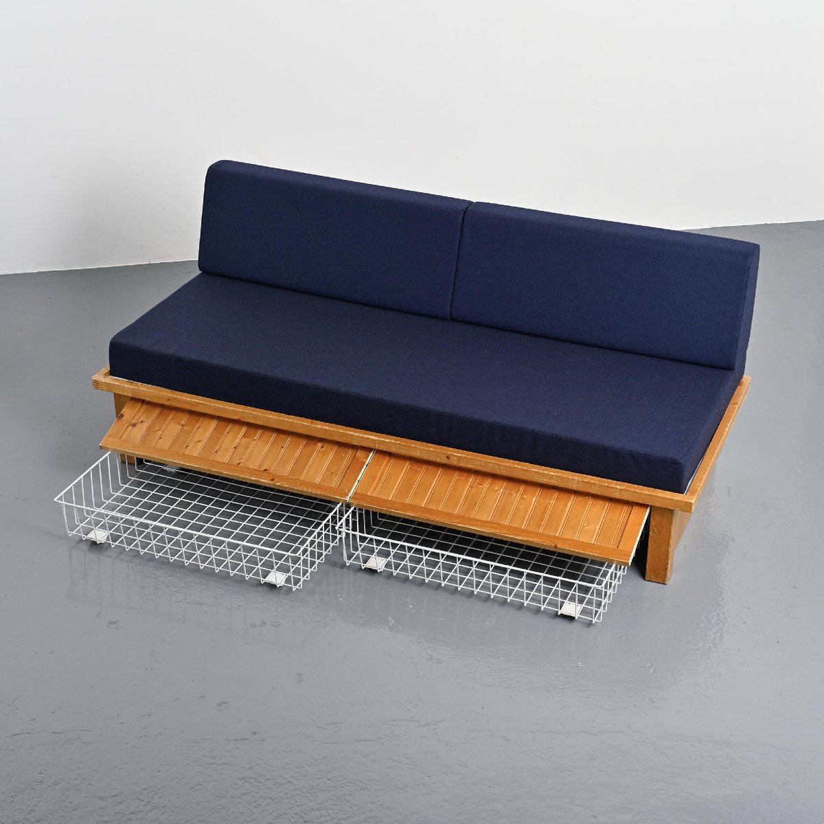 Charlotte Perriand,  Les Arcs Bench Circa 1975-photo-3