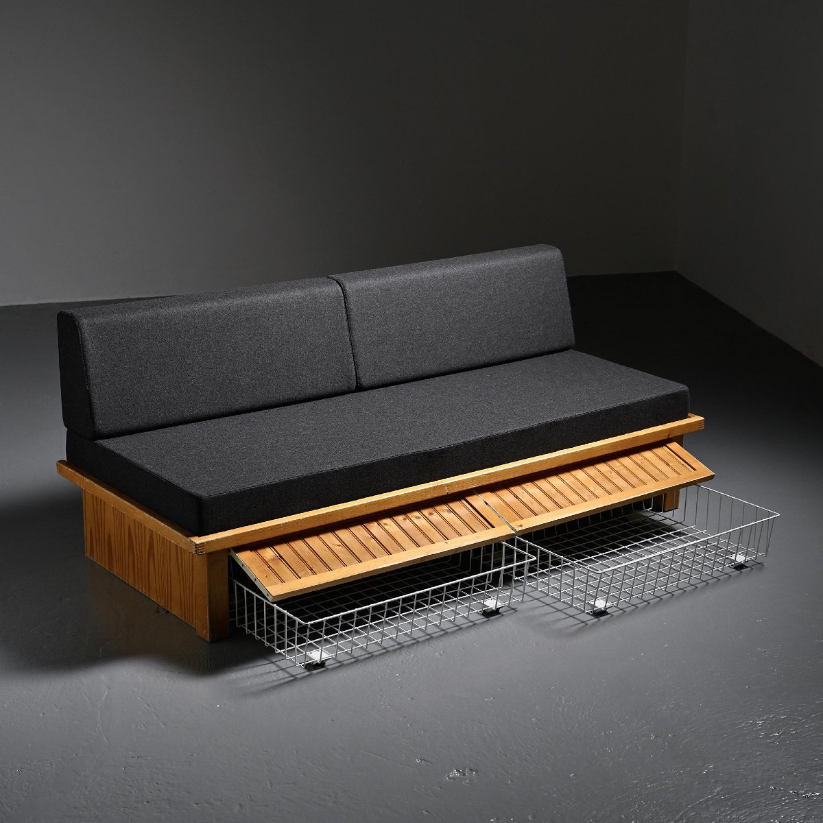 Charlotte Perriand,  Les Arcs Bench Circa 1975