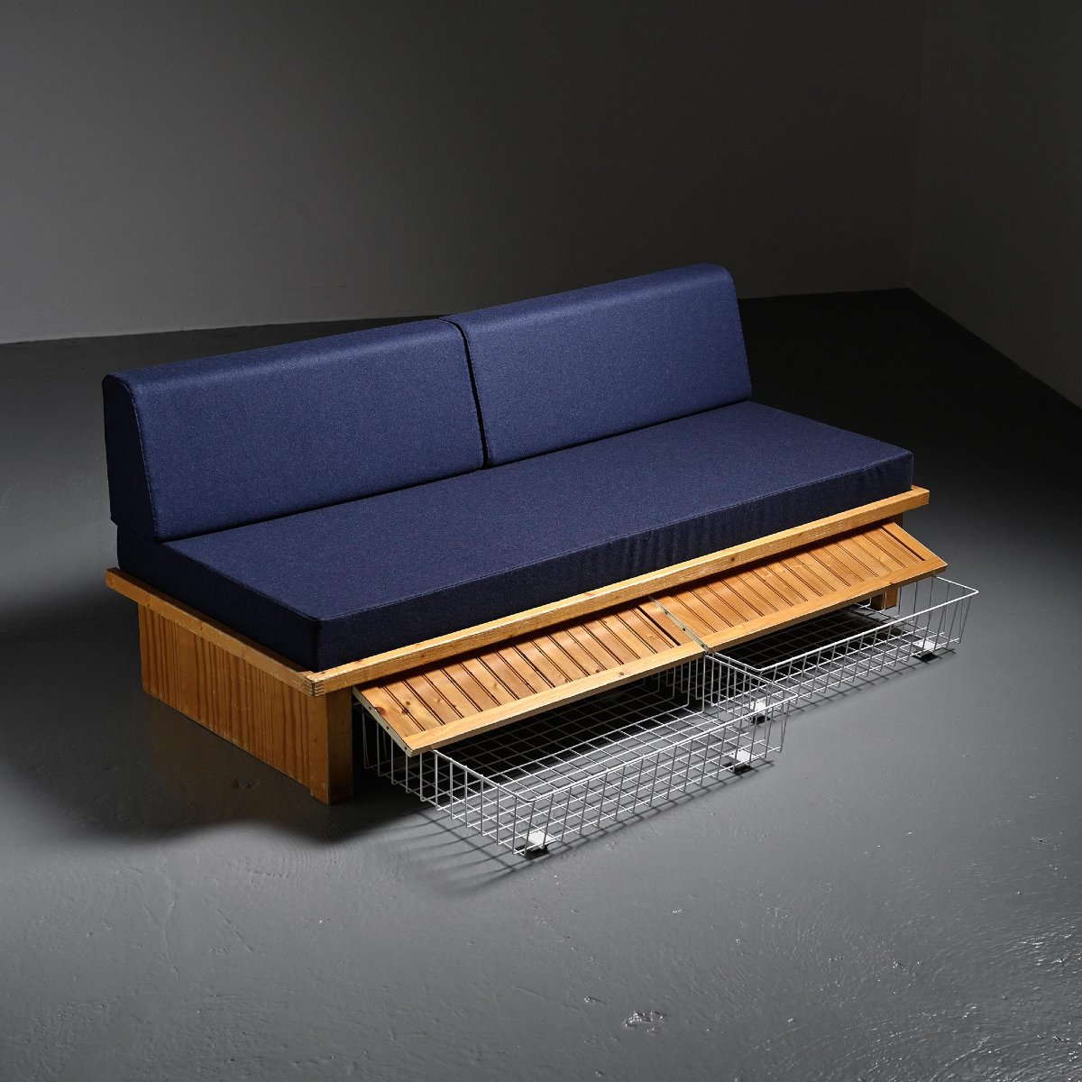 Charlotte Perriand,  Les Arcs Bench Circa 1975