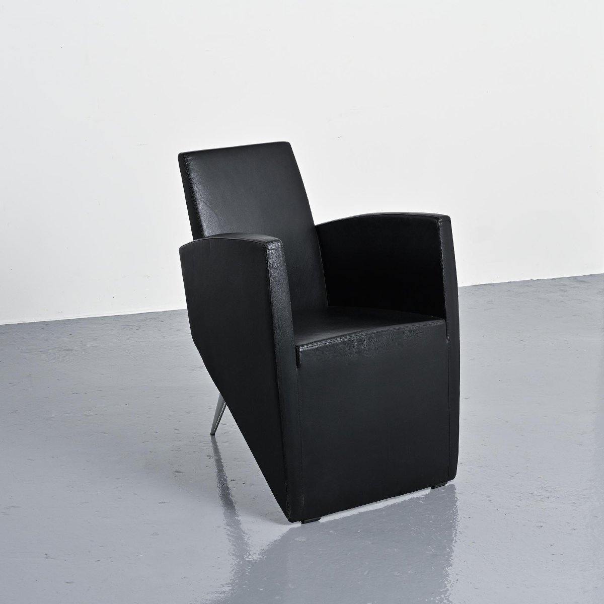 Pair Of J. Lang Armchairs Designed By Philippe Starck, Driade 1987 -photo-2