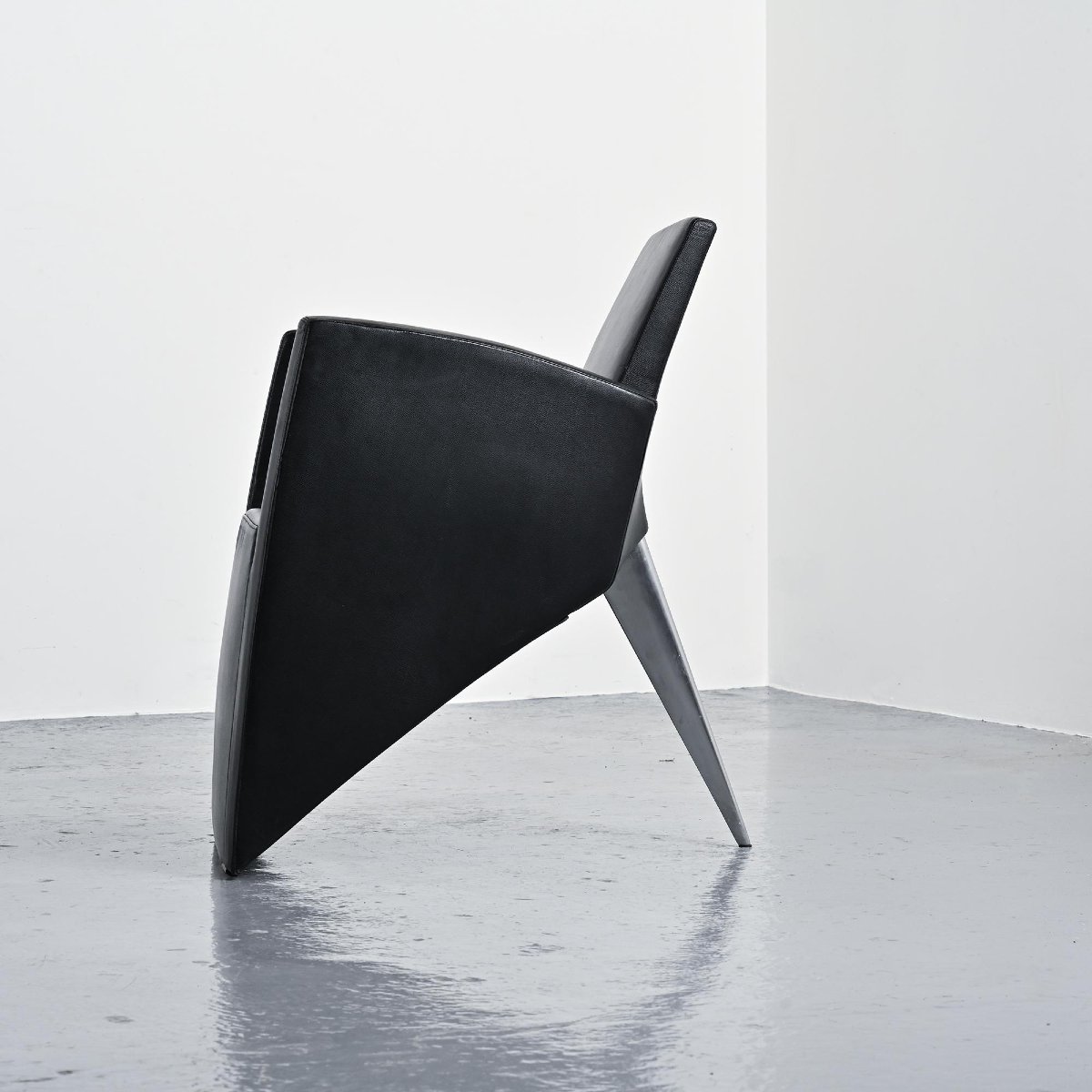 Pair Of J. Lang Armchairs Designed By Philippe Starck, Driade 1987 -photo-3