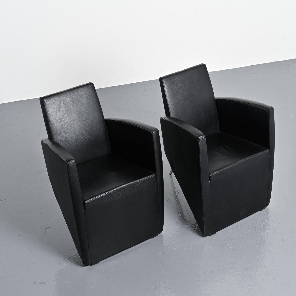 Pair Of J. Lang Armchairs Designed By Philippe Starck, Driade 1987 -photo-8