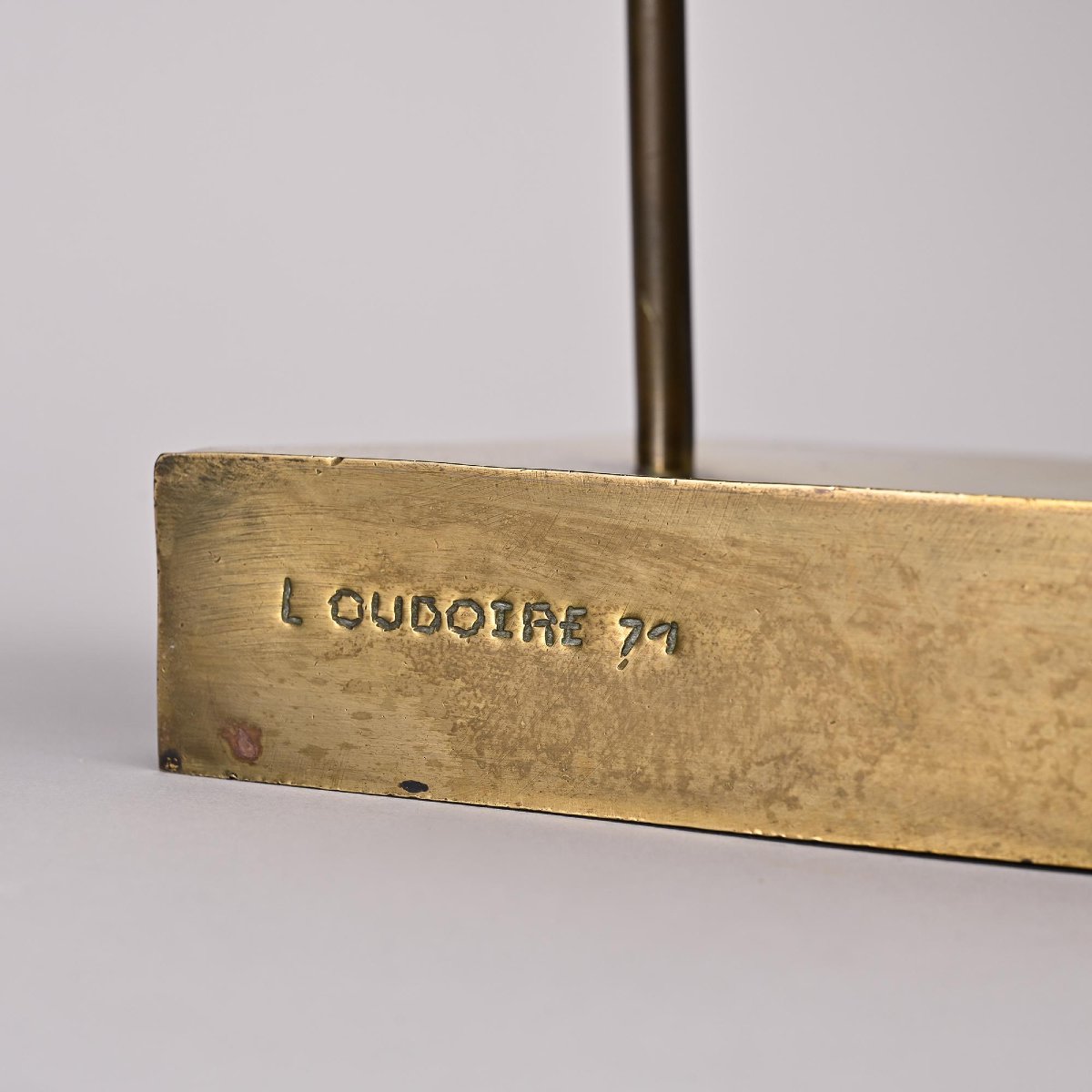 Brass Sculpture By Lyse Oudoire, France, 1970s-photo-7