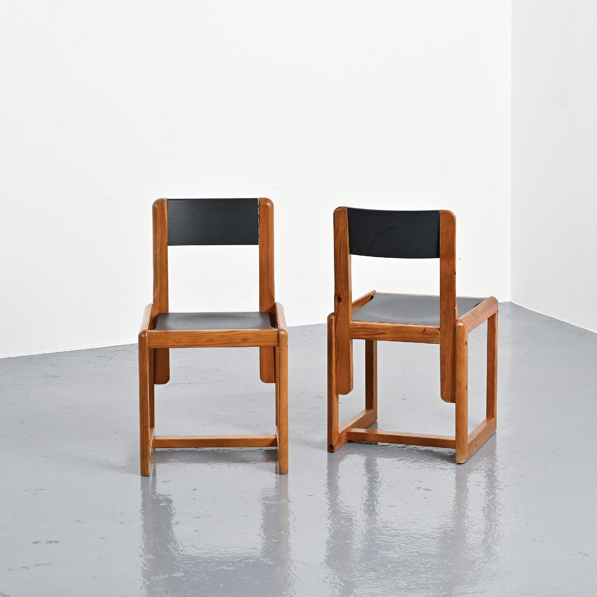 André Sornay: paire de chaises, France circa 1960-photo-2