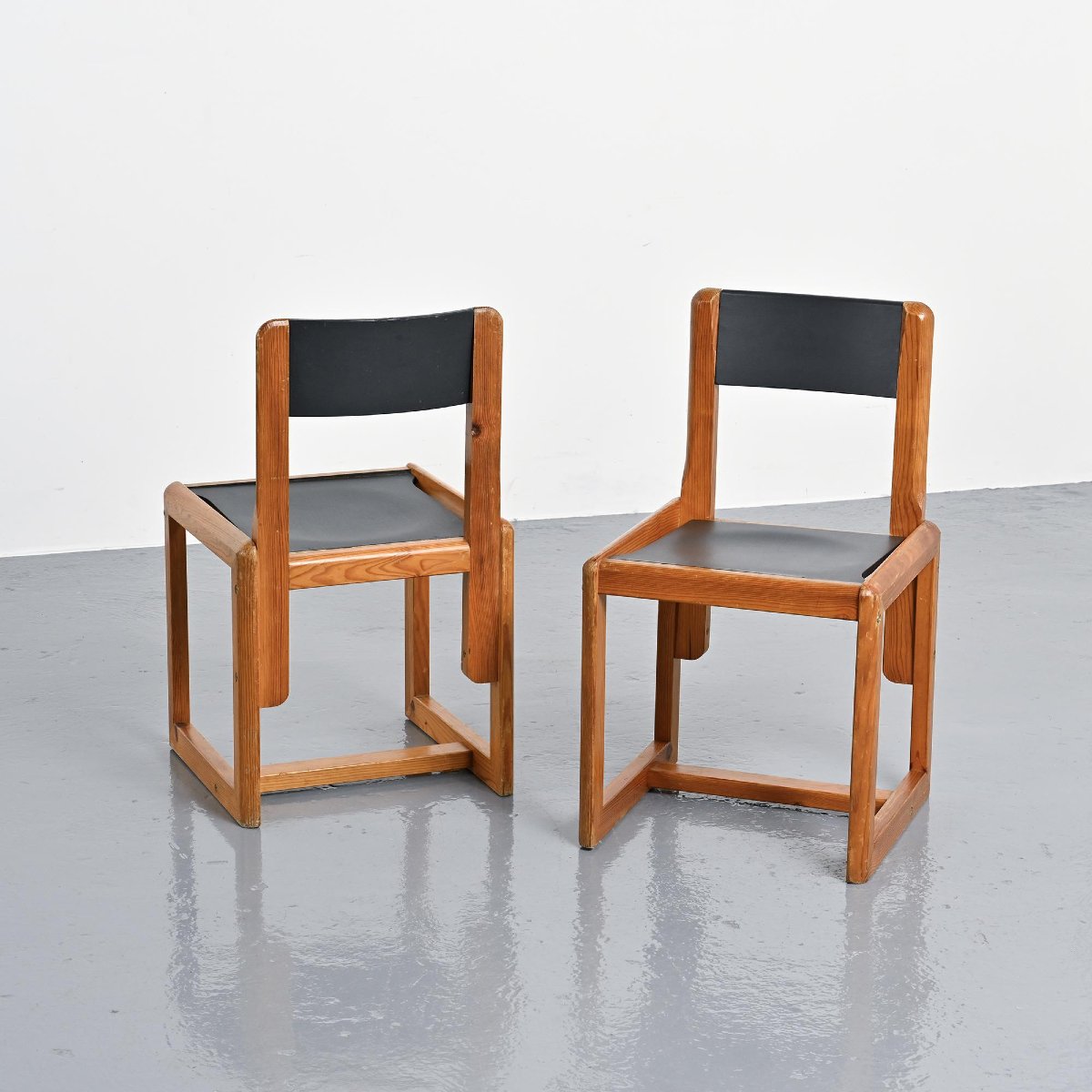 André Sornay: paire de chaises, France circa 1960-photo-8