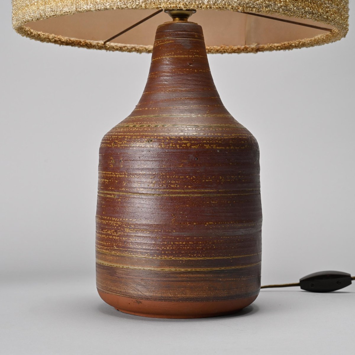 Ceramic Lamp By Jacques Pouchain, Atelier Dieulefit, 1960s-photo-4