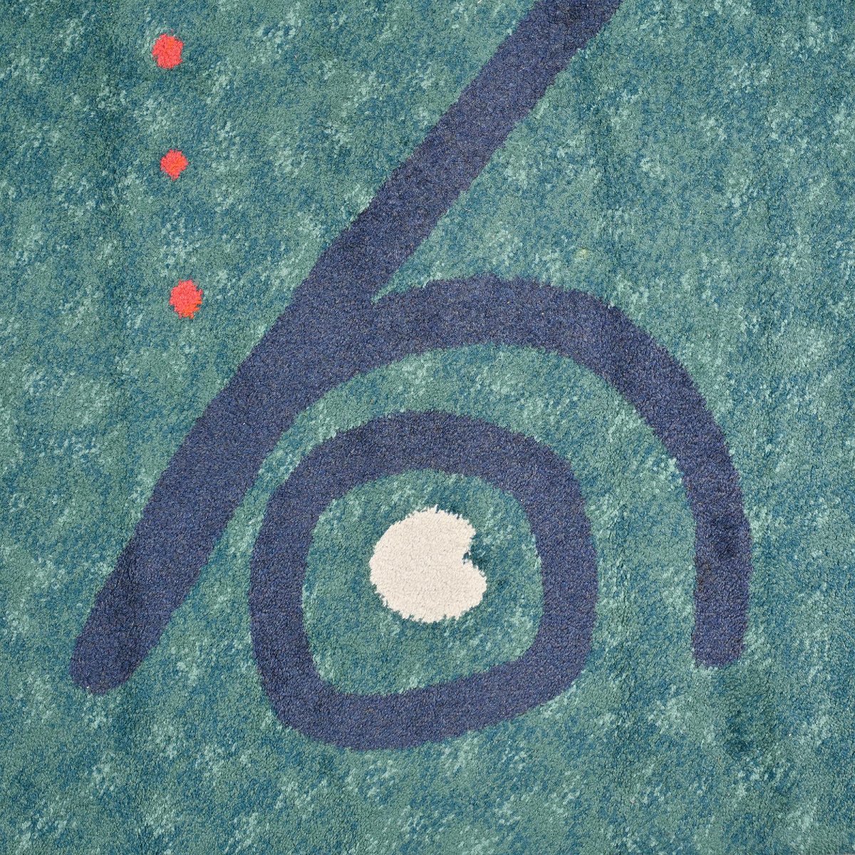 Tapis Ringo Starr Ring O par Richard Starkey, Ege Axminster, 1988-photo-3