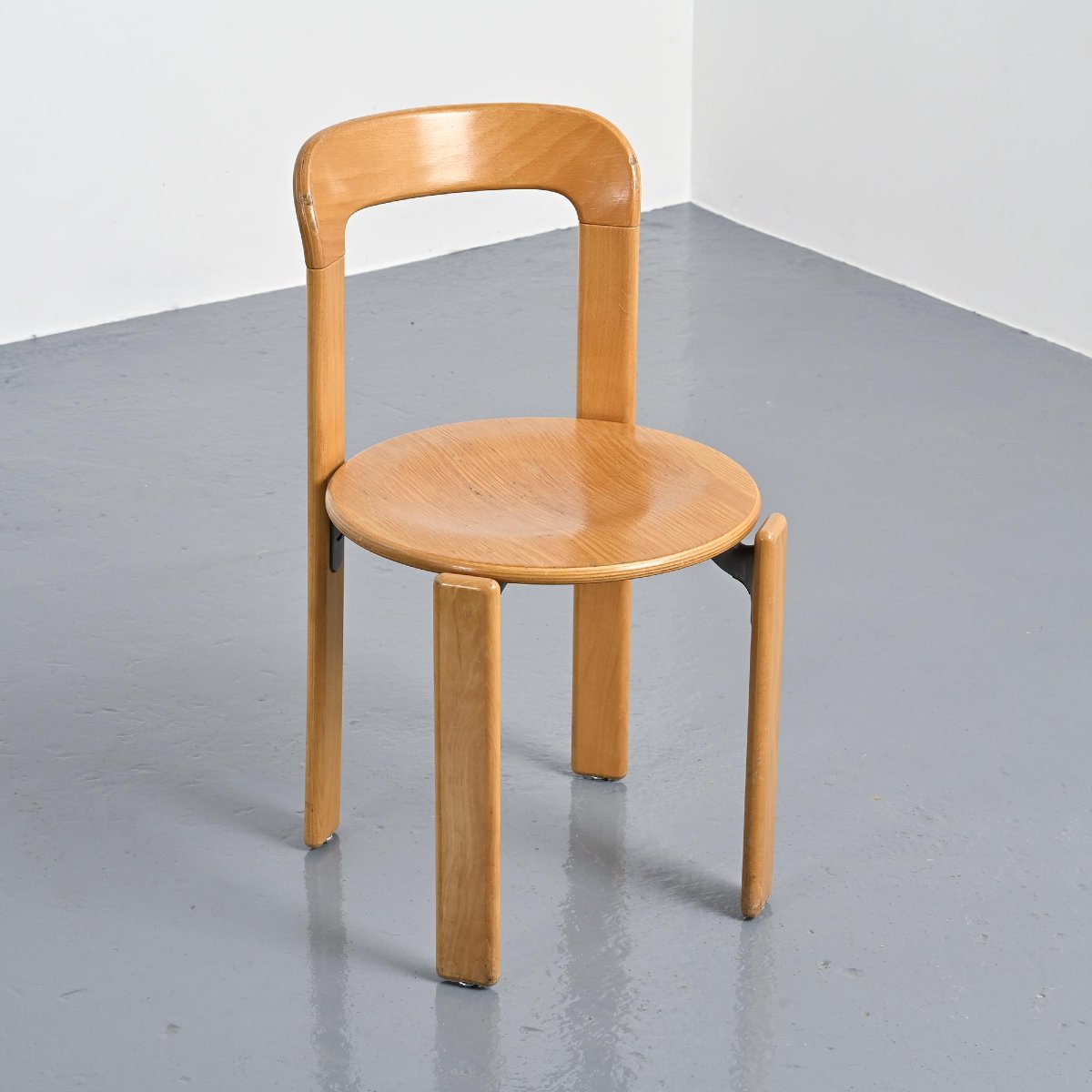 Paire de chaises vintage par Bruno Rey, Dietiker Switzerland -photo-8
