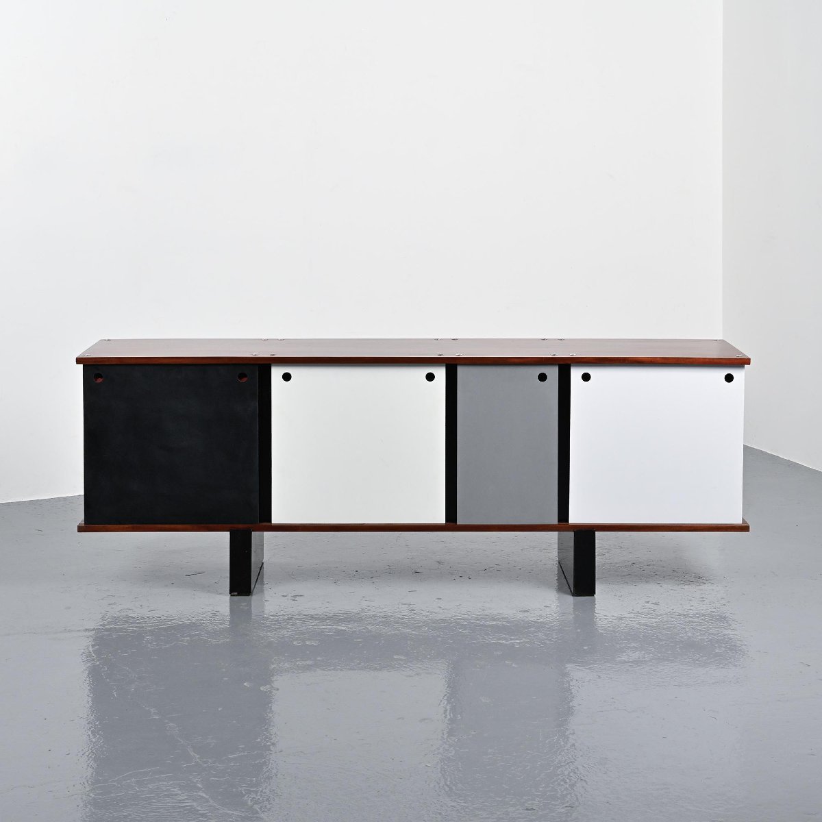 Bloc Sideboard By Charlotte Perriand For Steph Simon, Cansado 1962-photo-2