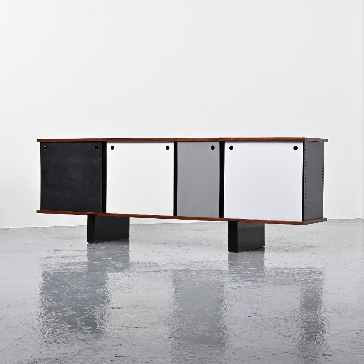 Bloc Sideboard By Charlotte Perriand For Steph Simon, Cansado 1962-photo-3