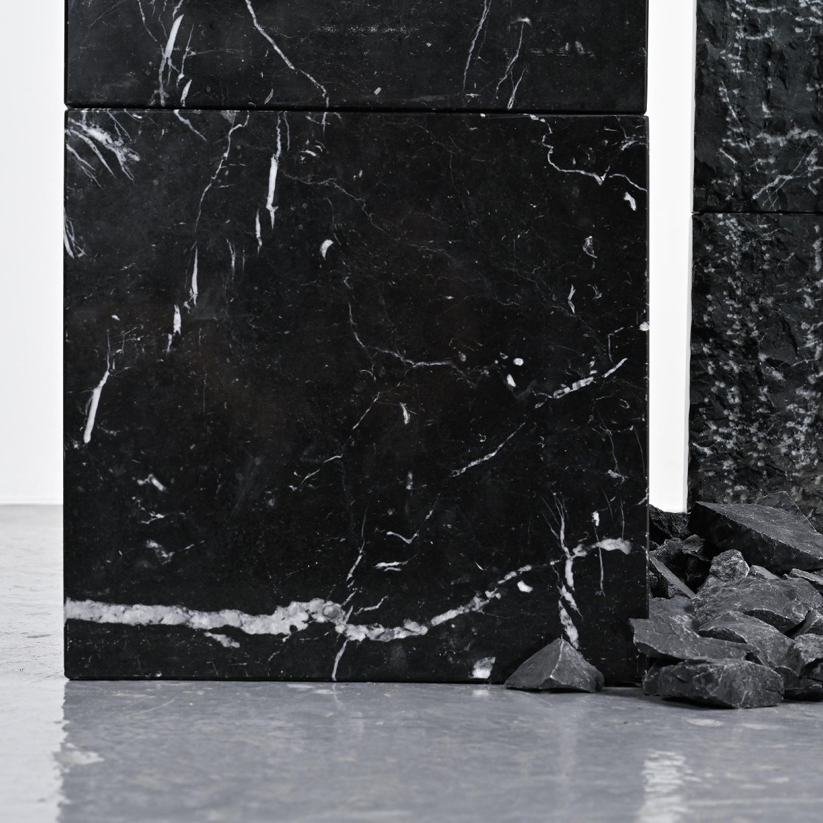 "carrara Quarry" Table By James Wines For Casigliani, Italy, 1989-photo-3