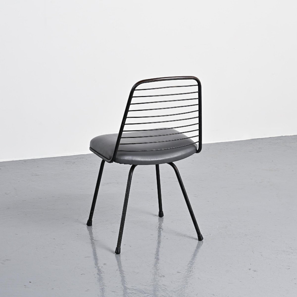 Suite de quatre chaises par Jean-Louis Bonnant, circa 1955-photo-2