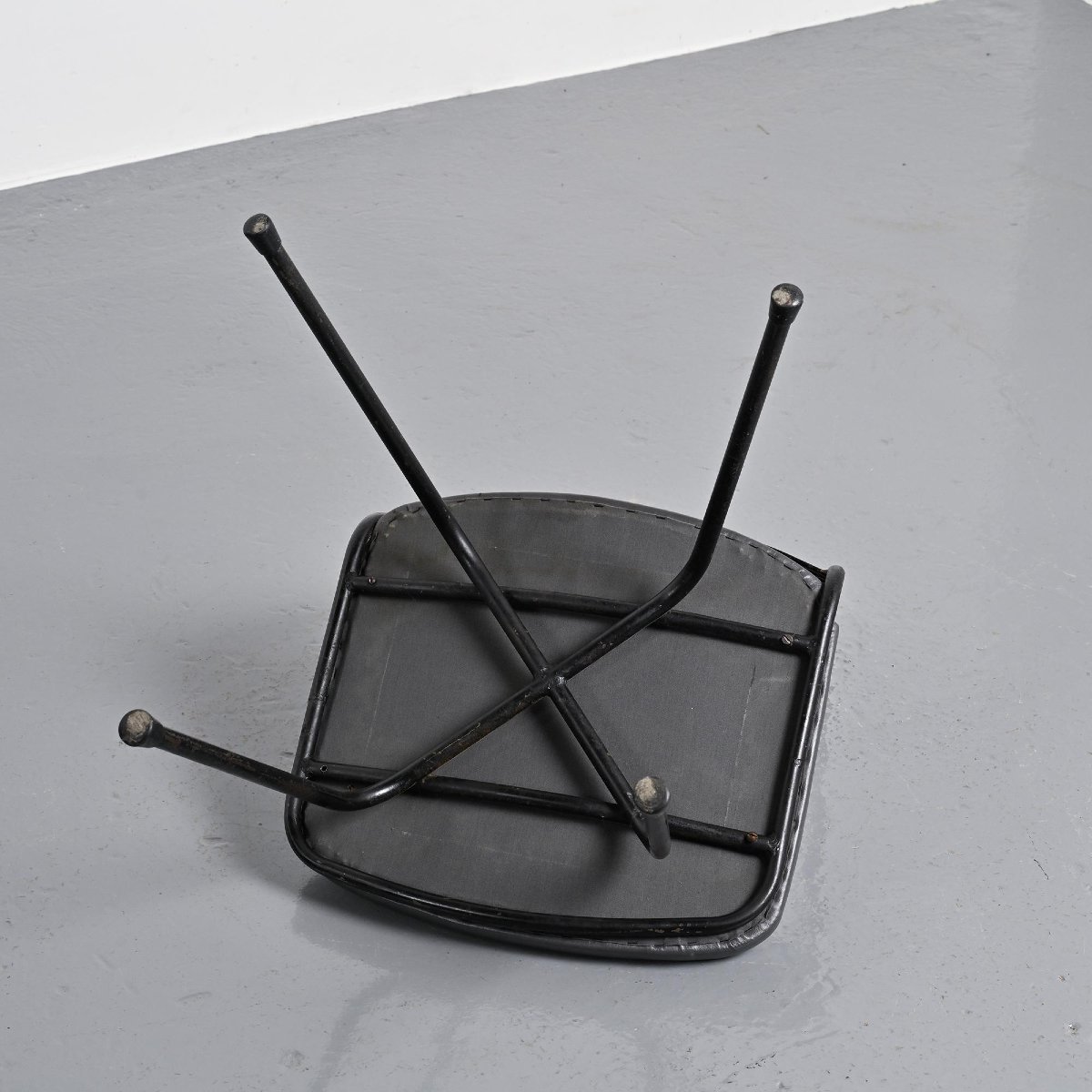 Suite de quatre chaises par Jean-Louis Bonnant, circa 1955-photo-6