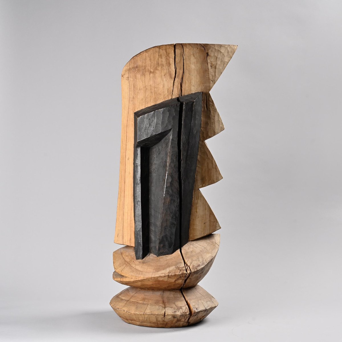 Abstract Sculpture By Alex Herzog, Zurich, Switzerland, Circa 1970 -photo-3
