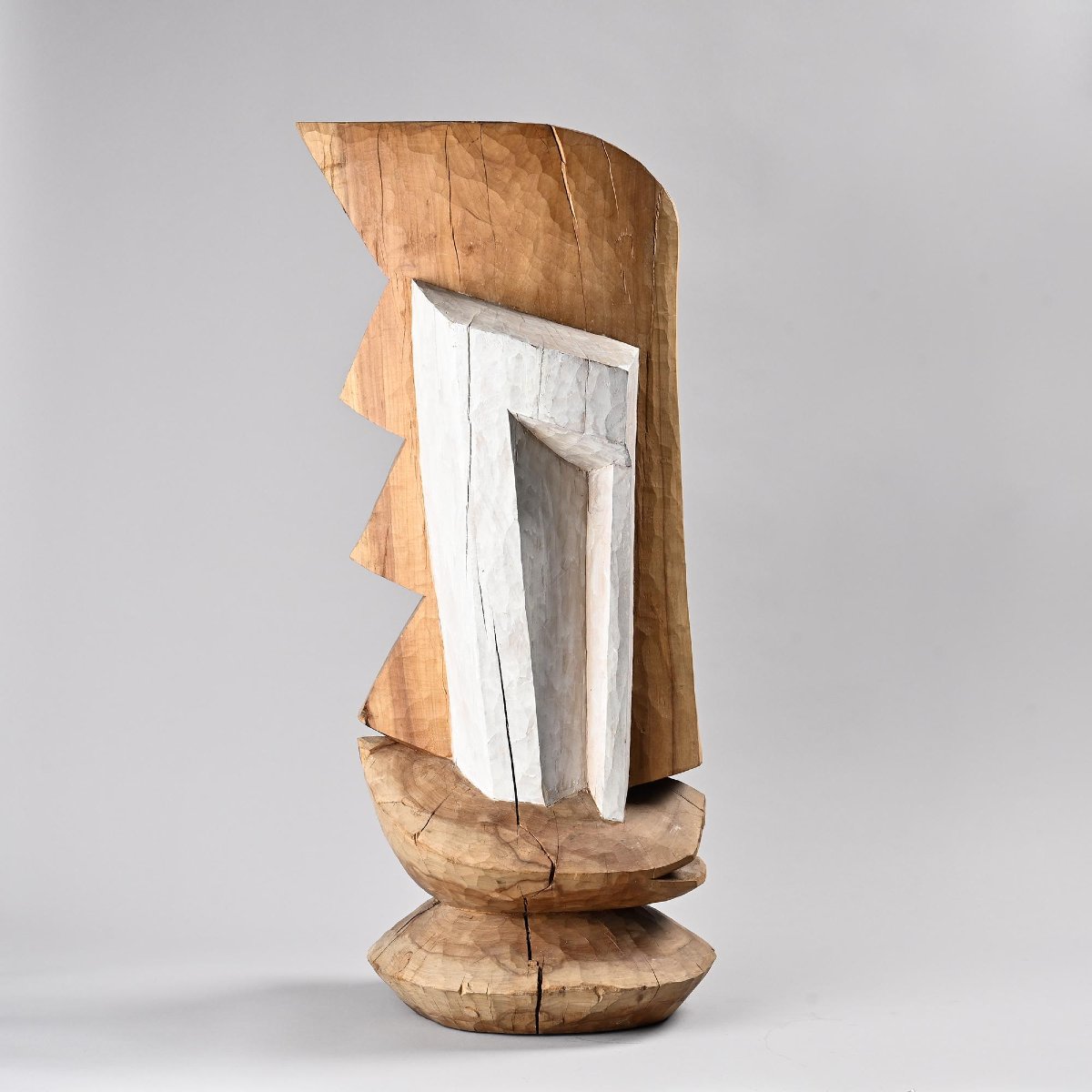 Abstract Sculpture By Alex Herzog, Zurich, Switzerland, Circa 1970 -photo-1