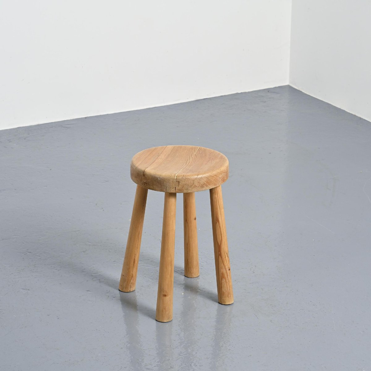 Tabouret Massue par Charlotte Perriand, années 1960-photo-2