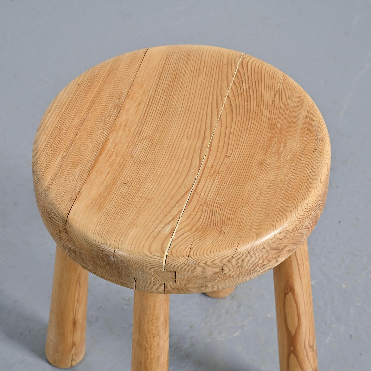 Tabouret Massue par Charlotte Perriand, années 1960-photo-1