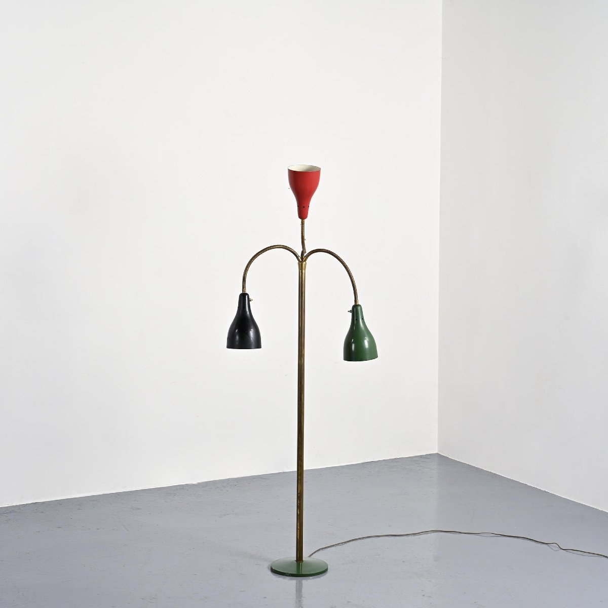 Adjustable Floor Lamp By Giuseppe Ostuni, O'luce, Circa 1950-photo-2