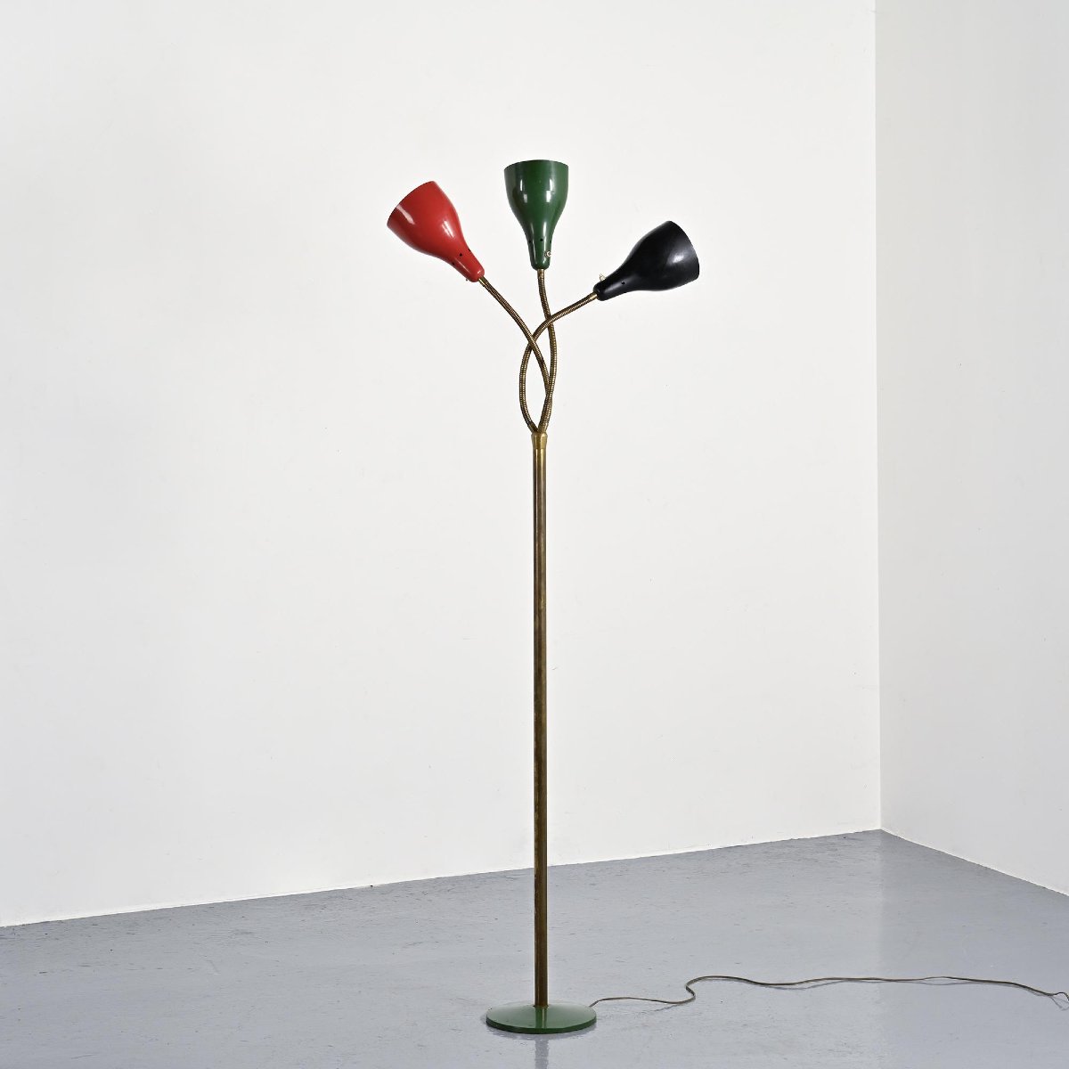 Adjustable Floor Lamp By Giuseppe Ostuni, O'luce, Circa 1950-photo-2