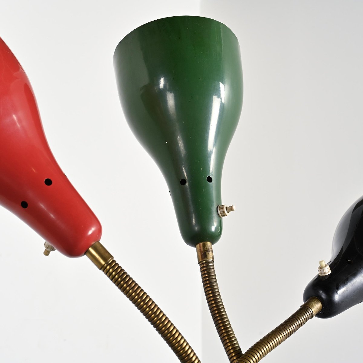 Adjustable Floor Lamp By Giuseppe Ostuni, O'luce, Circa 1950-photo-4