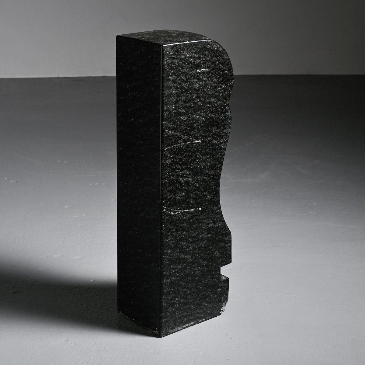 Abstract Sculpture In Diabase By Robert Neuhauser, Switzerland, Circa 1985 -photo-8