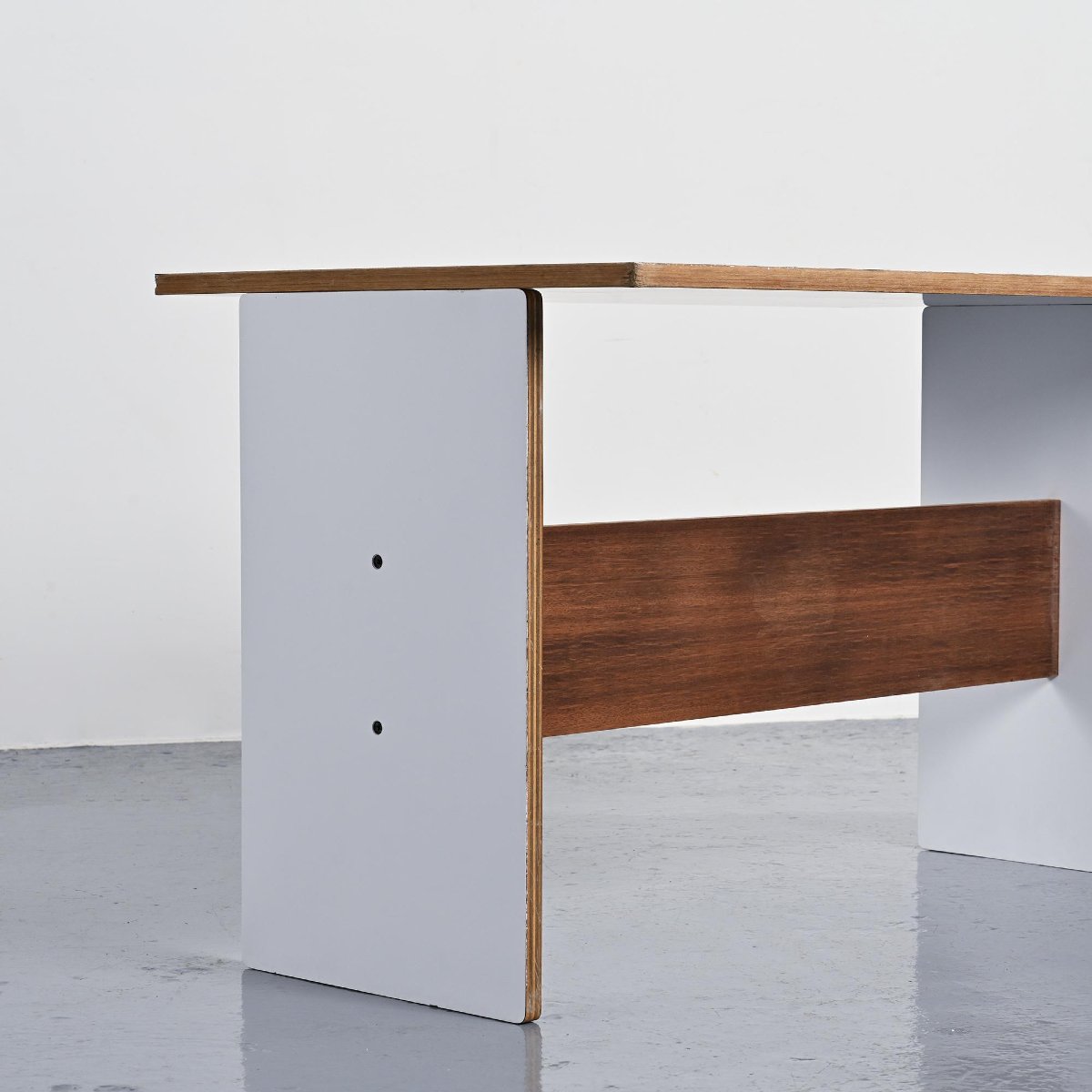 Modular Table By Pierre Guariche For La Plagne, Circa 1968-photo-5