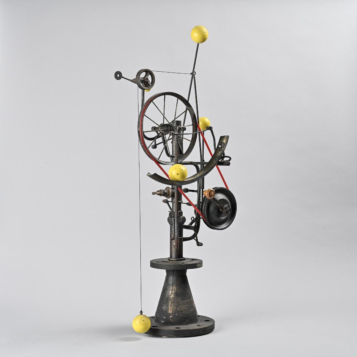  Sculpture cinétique en métal, Suisse, circa 1996